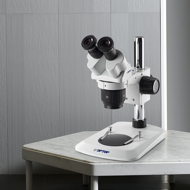 soptop舜宇 双目体视显微镜 光学电子高倍高清工业实验室用 st60