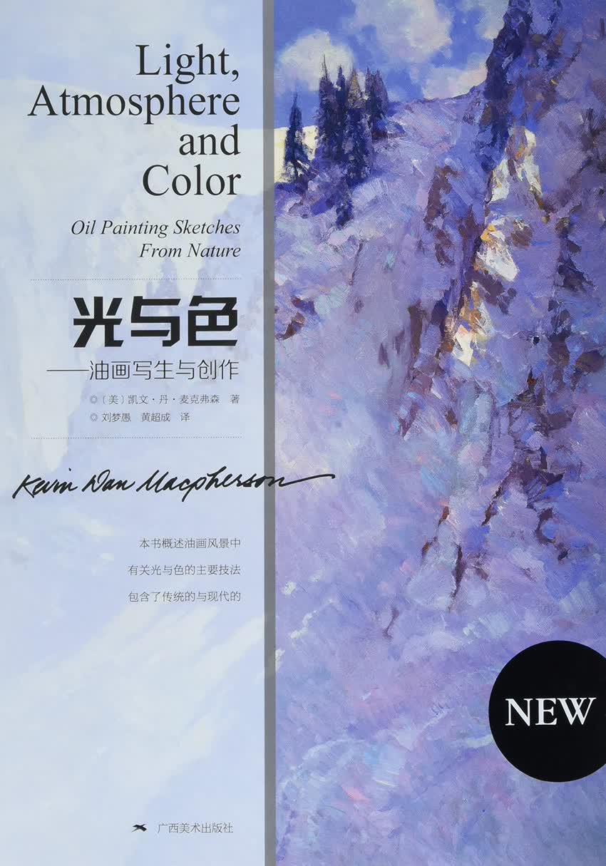 光与色:油画写生与创作 油画技法 油画风景 油画 油画创作 油画写生 美术书籍