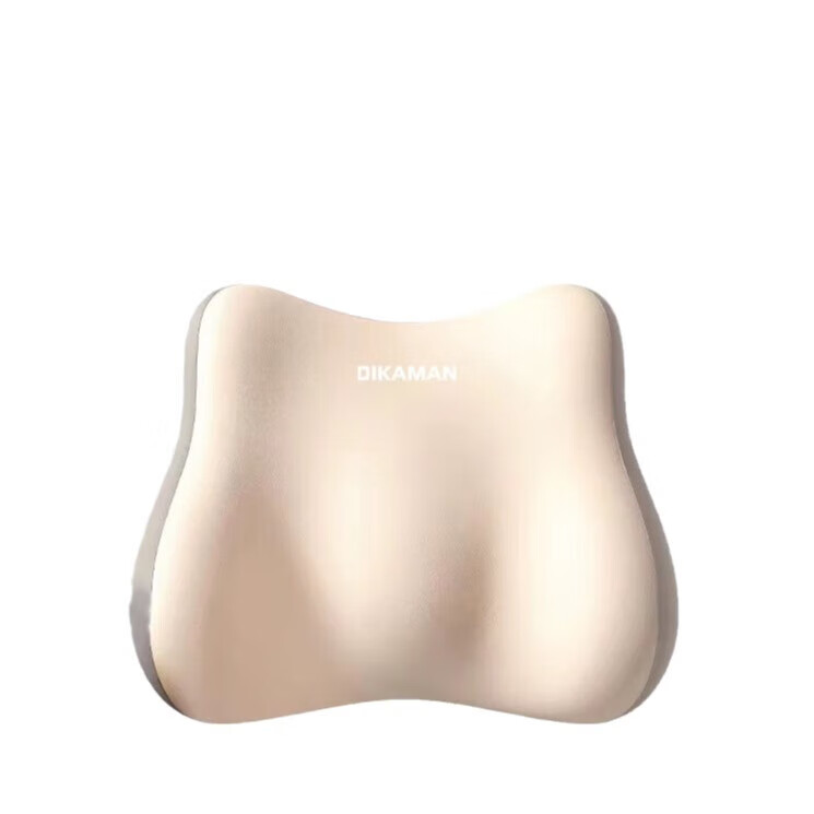 办公室腰靠久坐座椅靠垫护腰神器记忆棉软汽车座靠垫四季通用腰靠 双灰拼色 腰靠一个