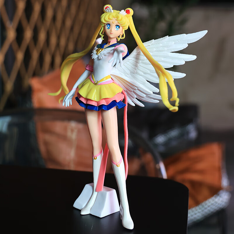 闪耀魅力 超级月野兔水兵月动漫手办模型蛋糕摆件公仔 月野兔(翅膀款)