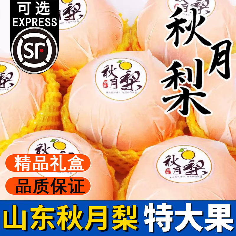 晟容果蔬山东冰糖秋月梨 冰糖梨水果中秋节礼盒团购送礼 5斤-中果【单果220g+】 秋月梨示范园属于什么档次？