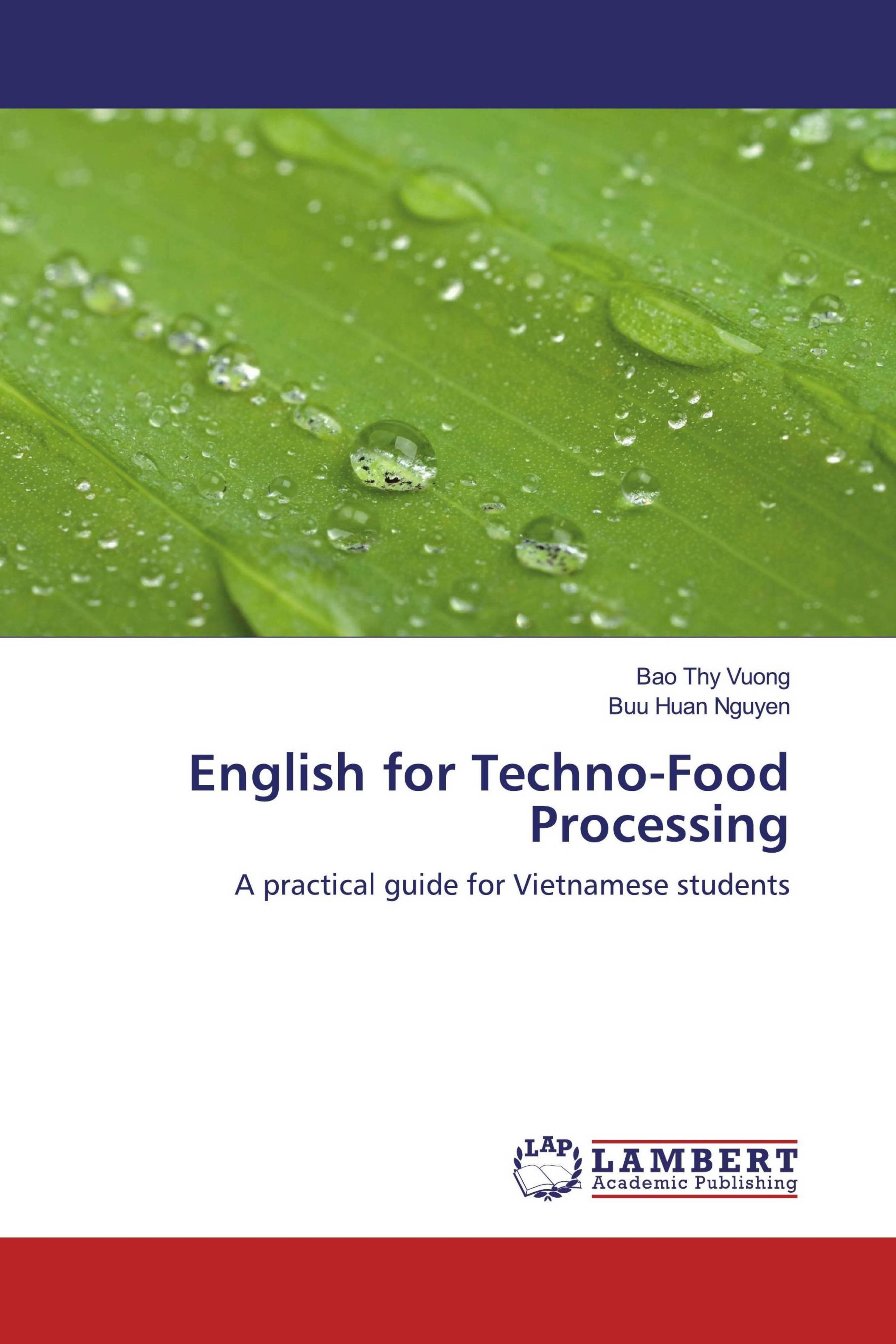 预订English for Techno-Food Processing