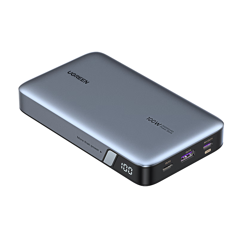 ������UGREEN�� 100W���ʿɳ�ʼǱ�/���Ϸɻ� 175.0Ԫ����175Ԫ/����