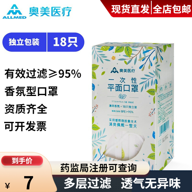奥美医疗香氛口罩-价格历史走势、销量趋势分析,专为自己和家人寻找最佳口罩选择