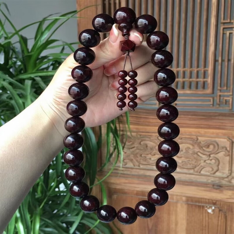 今传福印度手持高油高密金星手串文玩佛珠盘玩车载汽车车挂念珠手串