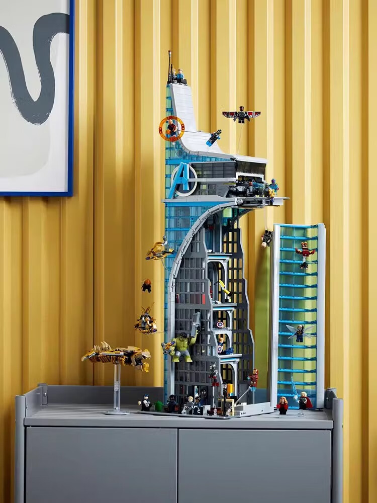 复仇者大厦76269复联大厦积木成年高难度模型男孩子拼装漫威 高砖完美