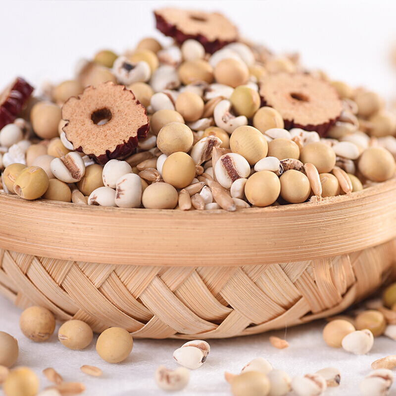 虎钢馋红枣薏仁豆浆原料包 低温烘焙豆浆打豆浆的五谷杂粮 750g