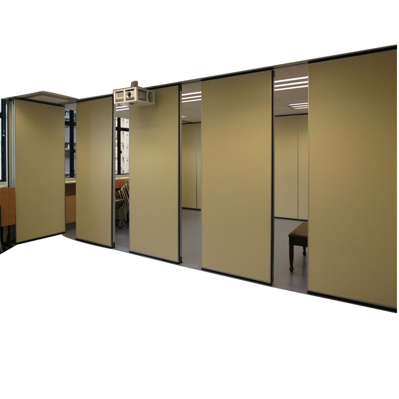 酒店移动隔断包间活动隔音屏风饭店宴会厅高隔断移门推拉折叠墙板 75