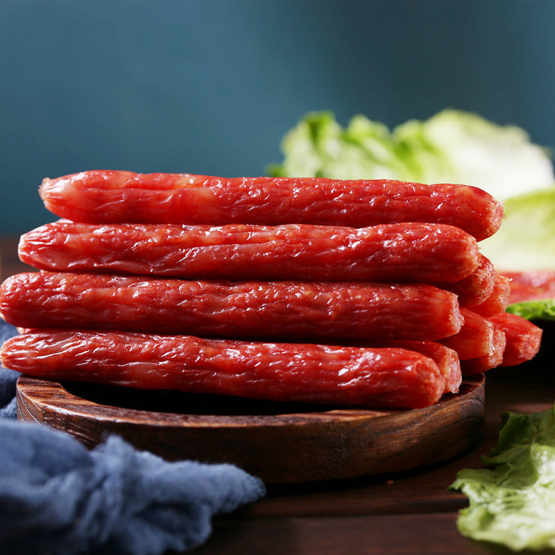 广式广味腊肠咸甜味香肠广东特产风味微甜腊肉腊肠煲仔饭腊味 2斤 广