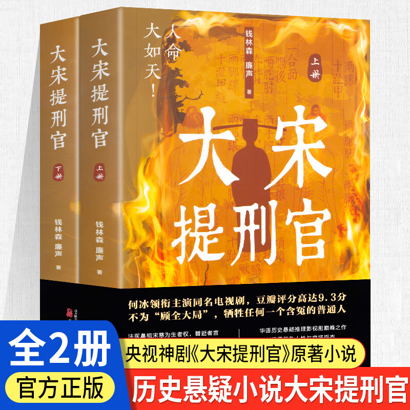 大宋提刑官全2册何冰主演央视电视剧原著小说法医鼻祖宋慈为生者权替