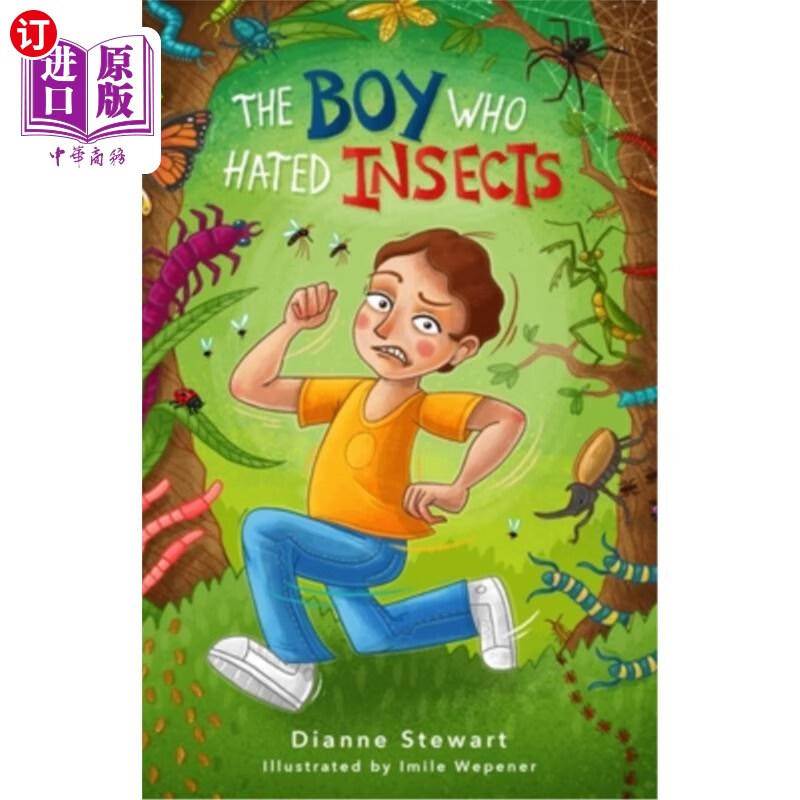 海外直订the boy who hated insects 讨厌昆虫的男孩