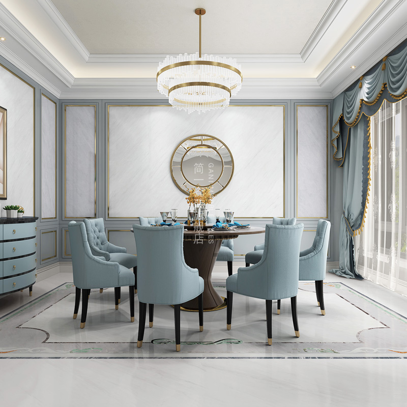 简一(gani) 简一瓷砖 新雅士白 现代风格客厅餐厅厨卫 订金(可抵用