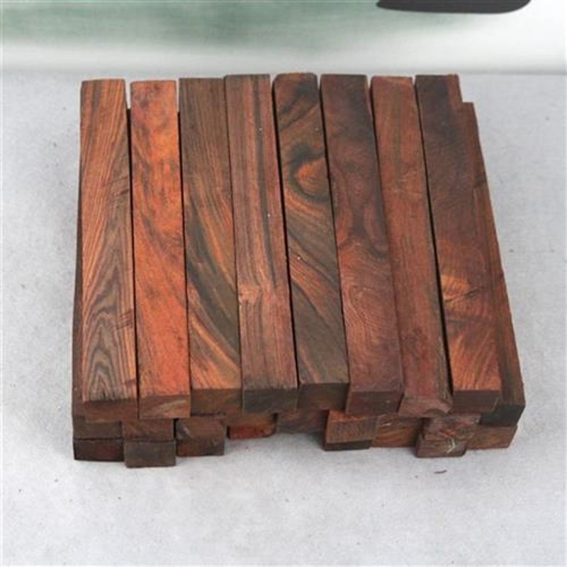 顶盈 红木小料老挝大红酸枝木棒料 刀柄料大块手串印章条料 手把件料
