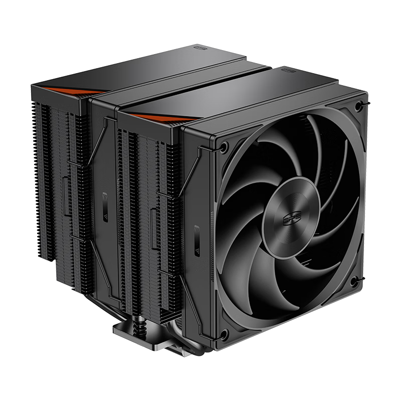 超頻三（PCCOOLER）臻 RZ620黑色 CPU風(fēng)冷散熱器（6熱管/雙塔/3擋調(diào)節(jié)風(fēng)扇/金屬陽(yáng)極頂蓋/支持1700 AM5）