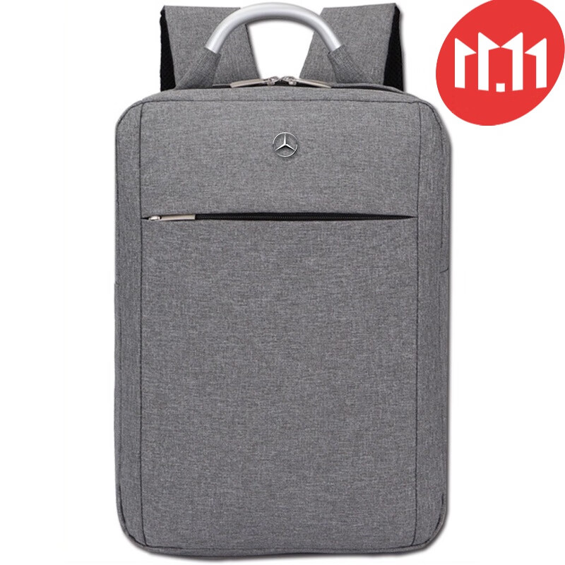 Gekazi品牌  奔驰宝马商务背包男双肩包背包定制logo旅行包礼品背包书包电脑包 奔驰