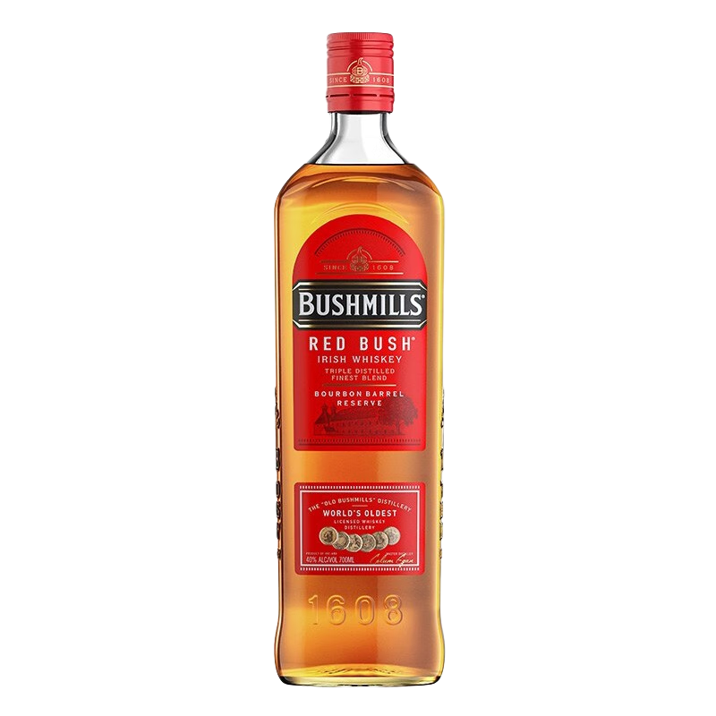 百世醇（BUSHMILLS）洋酒 百世醇Bushmills 爱尔兰威士忌 布什米尔斯烈酒 百世醇红标