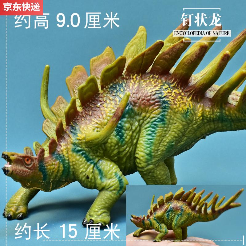 中号恐龙模型玩具中号霸王龙翼龙暴龙腕龙棘龙世界男孩儿 中号钉状龙