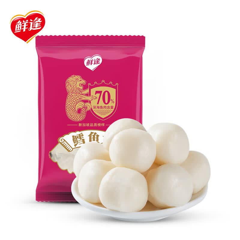 鲜逢 鱼丸180g 鳕鱼糜含量≥70% 火锅丸子 火锅食材 关东煮 生鲜高性价比高么？