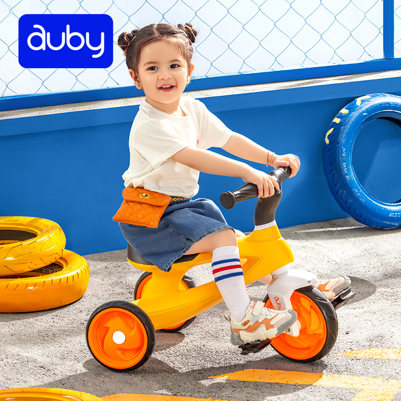 澳贝（auby）婴儿童玩具三轮车平衡脚踏车宝宝滑行学步车滑步车溜溜车生日礼物