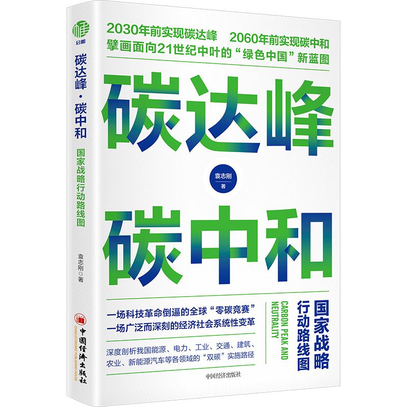 【正版现货】碳达峰·碳中和：国家战略行动路线图 袁志刚著
