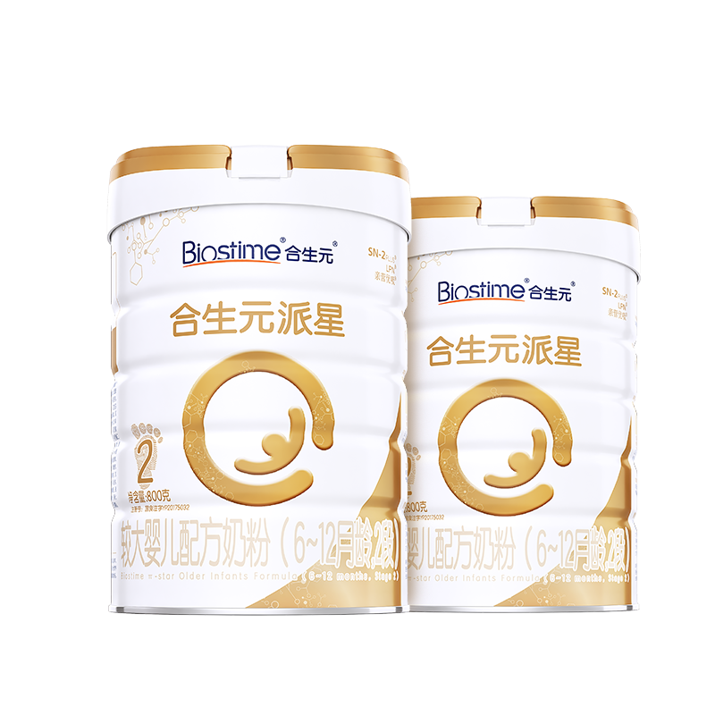 合生元派星2段奶粉价格走势及口碑评价|婴幼儿奶粉历史价格走势