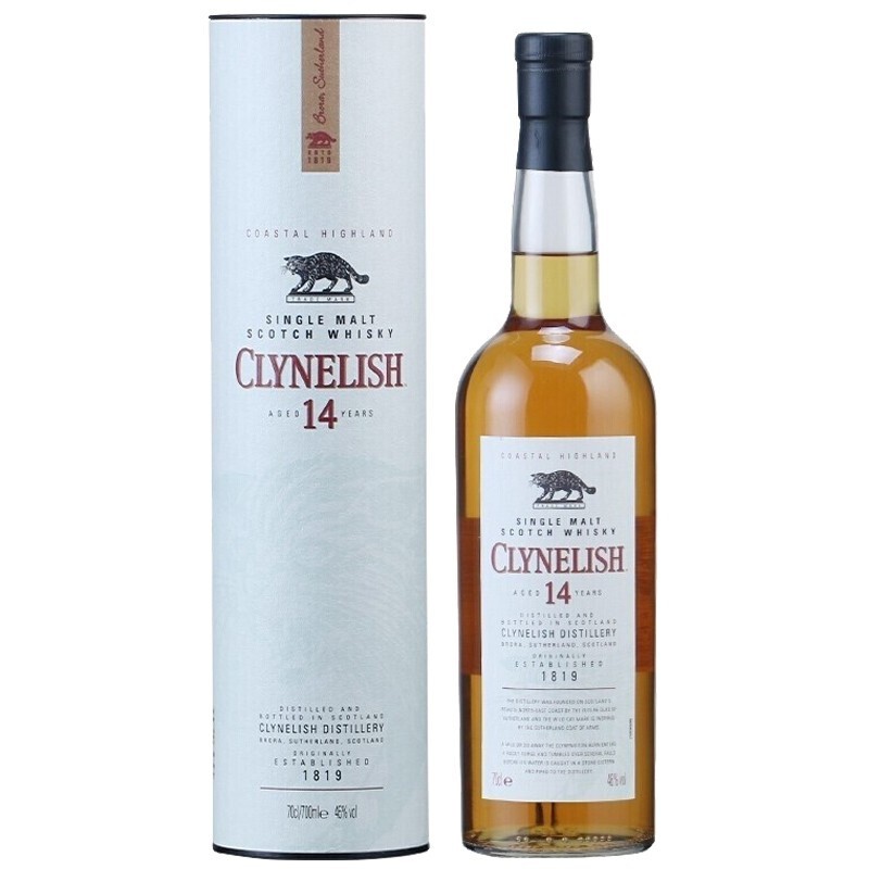 小猫14年/de酒厂限定版 威士忌洋酒 年货送礼 克里尼利基14年700ml