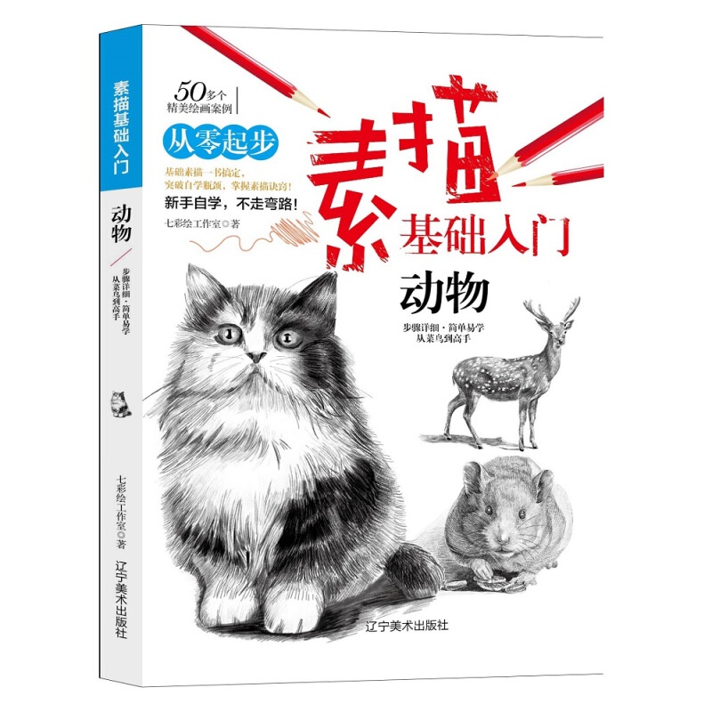 素描基础入门 动物 初学者自学零基础教程步骤详细 素描铅笔画入门