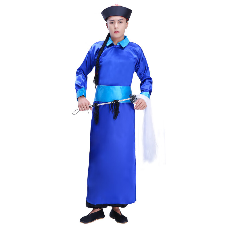 柏溪恩清朝官服演出服清朝古装官服太监服装太医公公总管侍卫年会舞台