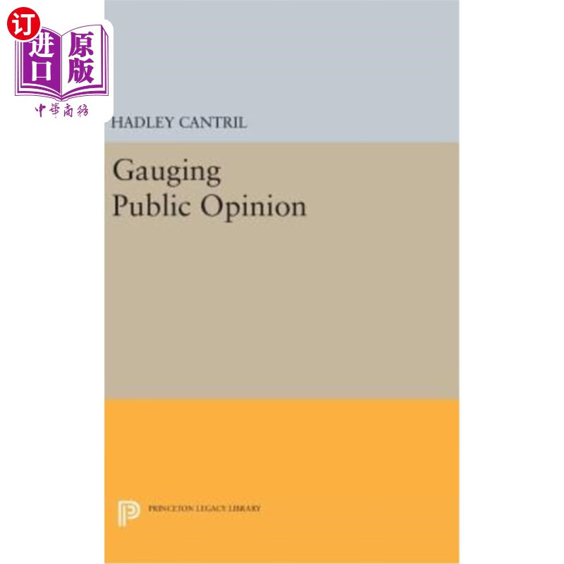 海外直订gauging public opinion