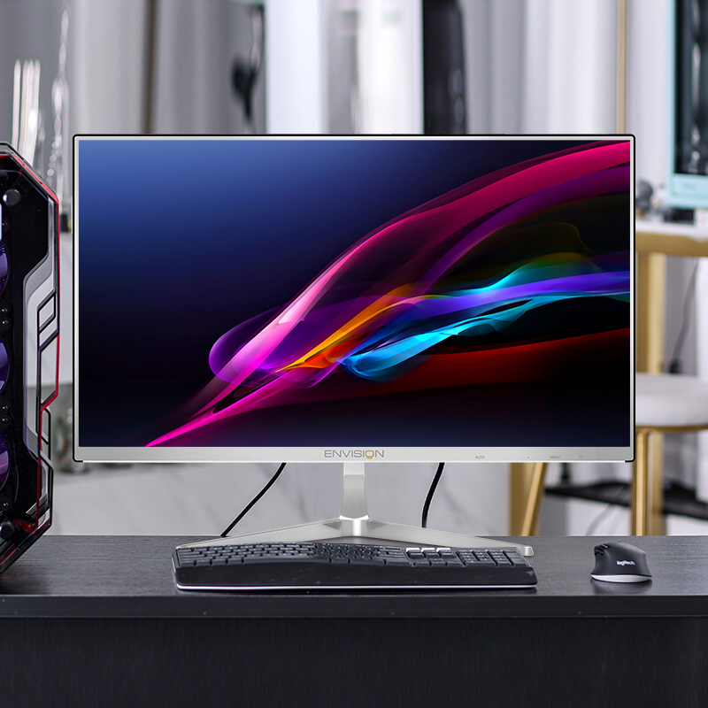 冠捷/易美逊 2k显示器27英寸ips超薄高清液晶电脑设计绘图台式显示屏