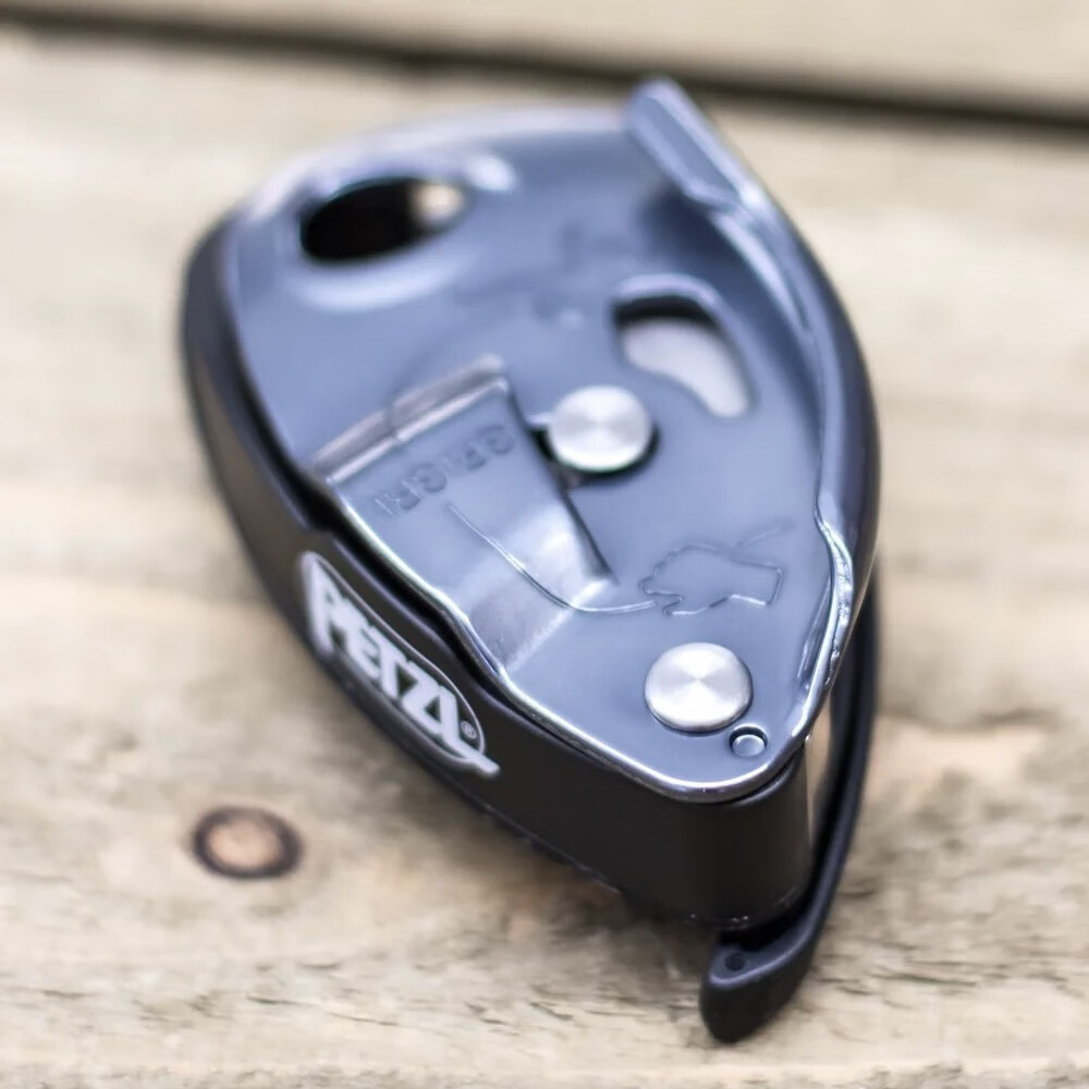 hkda攀索龟龟 grigri 攀岩自动保护器自锁探洞速降登山atc安全扣 浅