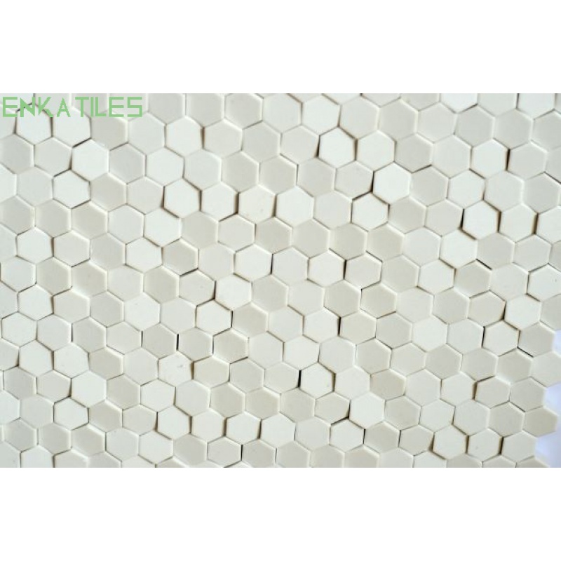 马赛克瓷砖 墙面砖 意大利不规则个性斜面小六角马赛克瓷砖卫生间背景