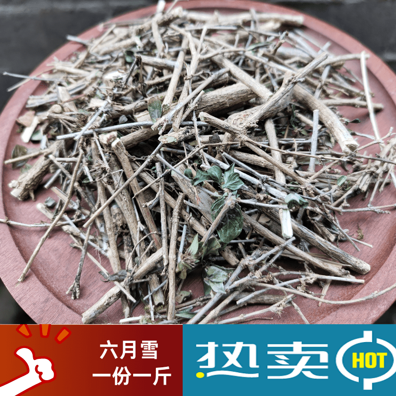 六月雪 路边金 满天星 鸡骨柴 白马骨 硬骨柴 草药500克