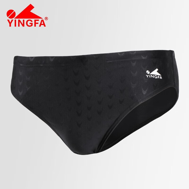 英发(yingfa) 英发男士仿鲨鱼皮三角泳裤 竞速耐氯训练比赛专用速干