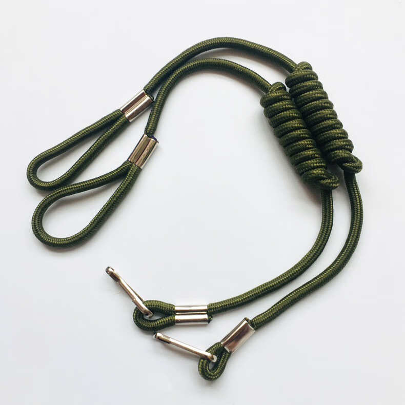 赛驰诺老式钥匙挂绳防丢男士枪纲绳钥匙扣带怀旧编织钥匙绳老人腰挂