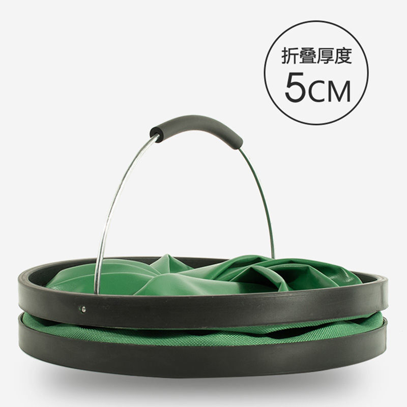 多用途大容量汽车折叠水桶 大号可伸缩车载户外洗车便携式钓鱼桶 9l