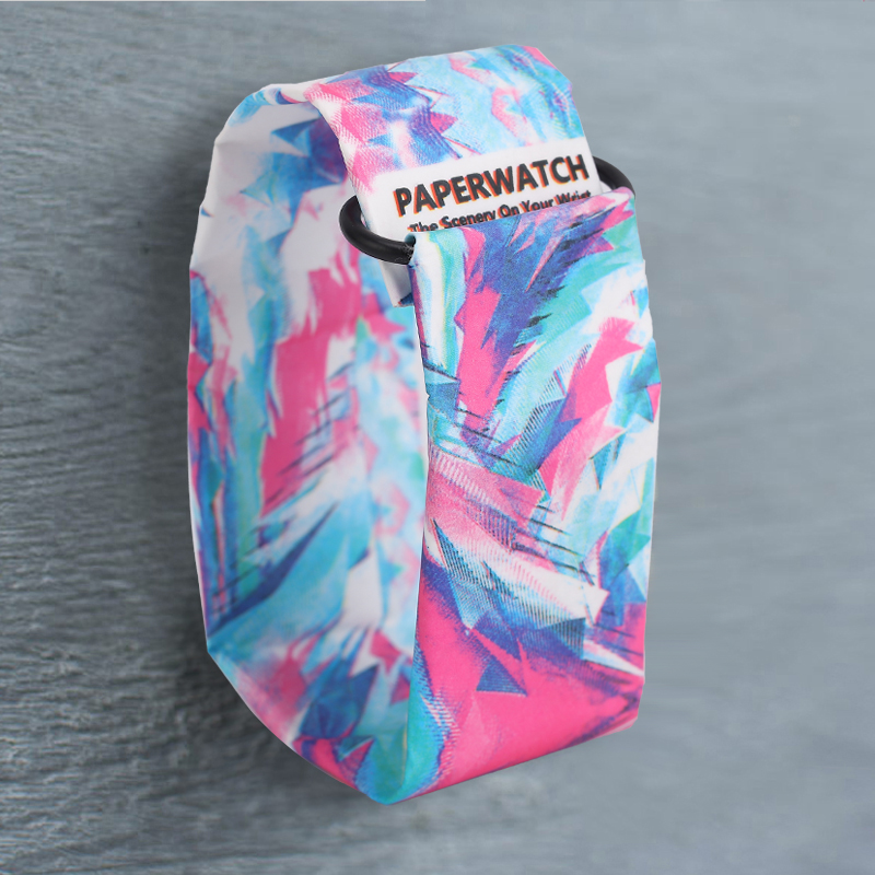 纸手表 德国papr watch纸质防水黑科技手表创意网红手表 撕不烂 破碎