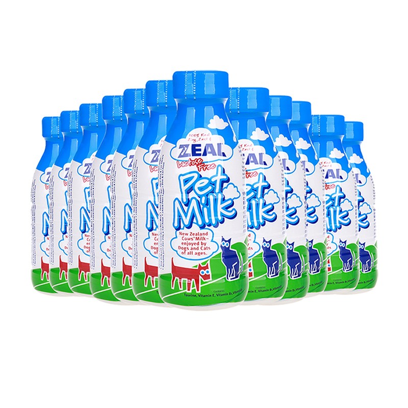 zeal牛奶真致zeal宠物鲜牛奶真挚新西兰进口牛奶幼猫狗狗通用牛乳