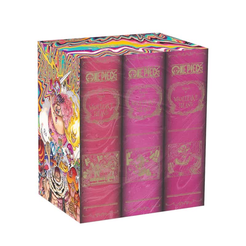 【现货】ONE PIECE 第三部 EP9 BOX，海贼王 第三部EP9 盒装 点心之国篇 漫画日文原版图书