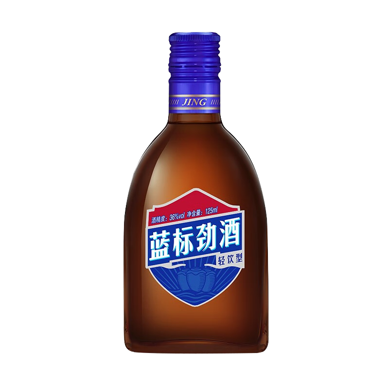 劲牌蓝标劲酒36度小酒 送长辈送父母养生酒露酒 36度 125ml 1瓶