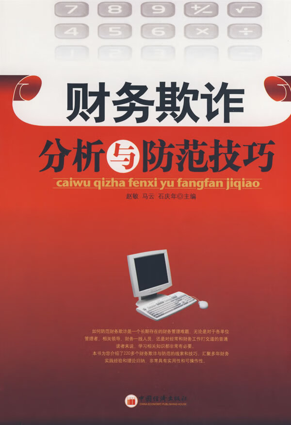 财务欺诈分析与防范技巧【正版图书】