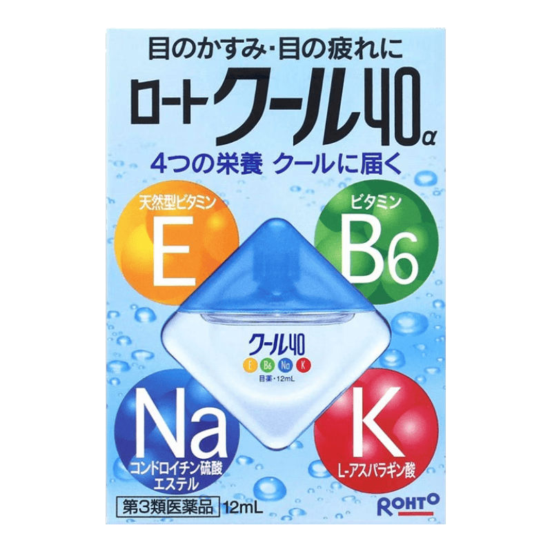 �ֶ� ROHTO Vita40�� ά������ҩˮ 12ml �滺��ƣ�͸�ɬ 14.95Ԫ