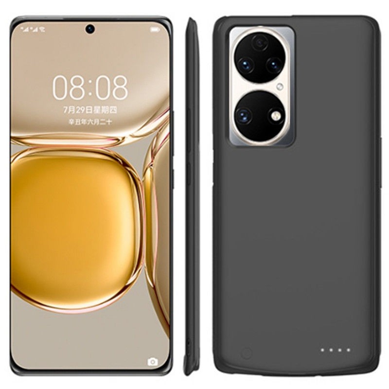 雷方心 华为p50背夹电池p50pro无线充电宝手机壳移动电源 大容量超薄