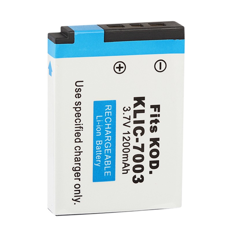 odsx 适用柯达e1050t e1240 gb-40数码相机 klic-7003 电池 双充充电