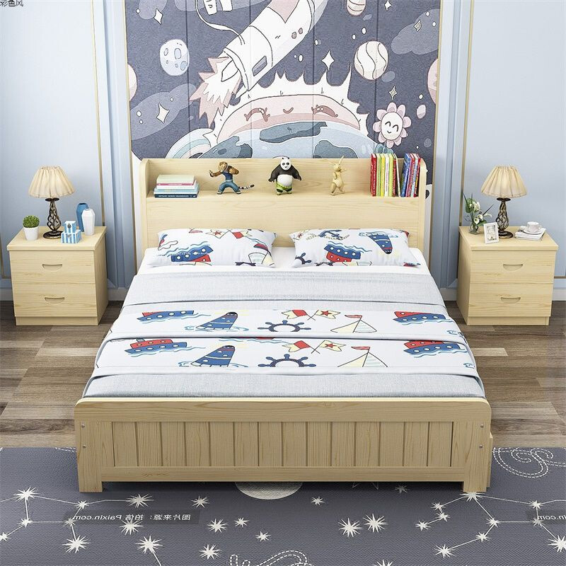 琅俐弥实木床单人床1.