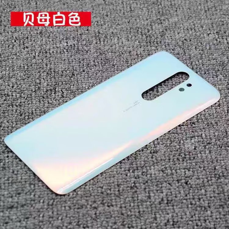 适用于红米note8pro纯原后盖redminote8手机后壳电池盖保护壳 带标