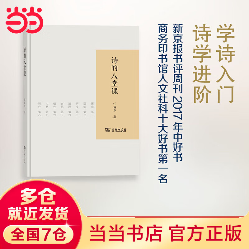 诗的八堂课（2017年中国好书）