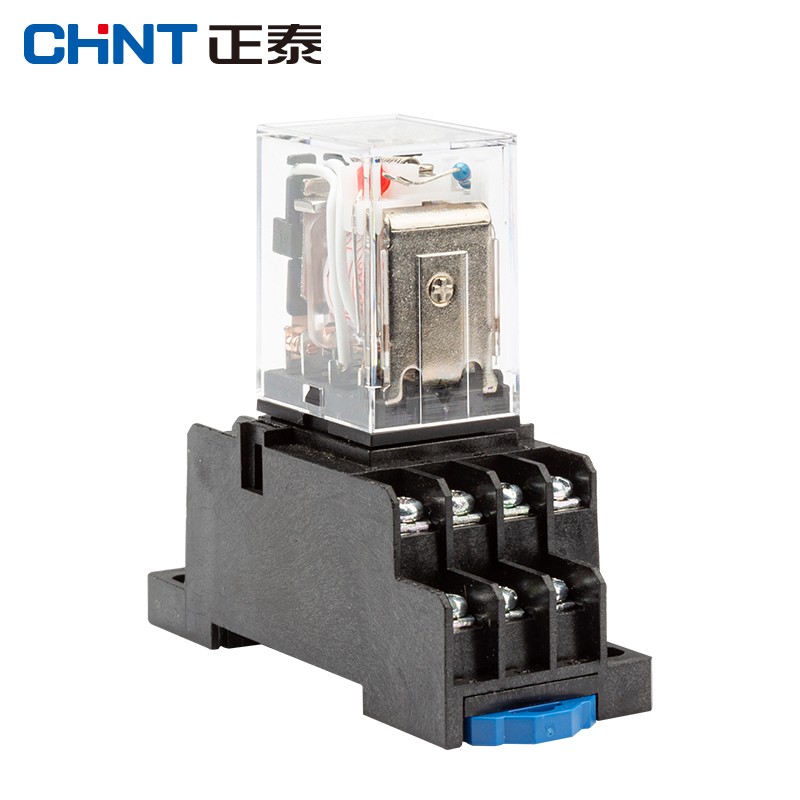 正泰(chnt)jzx-22f(d)/4z dc12v 继电器带灯 14脚(继电器 底座) 直流