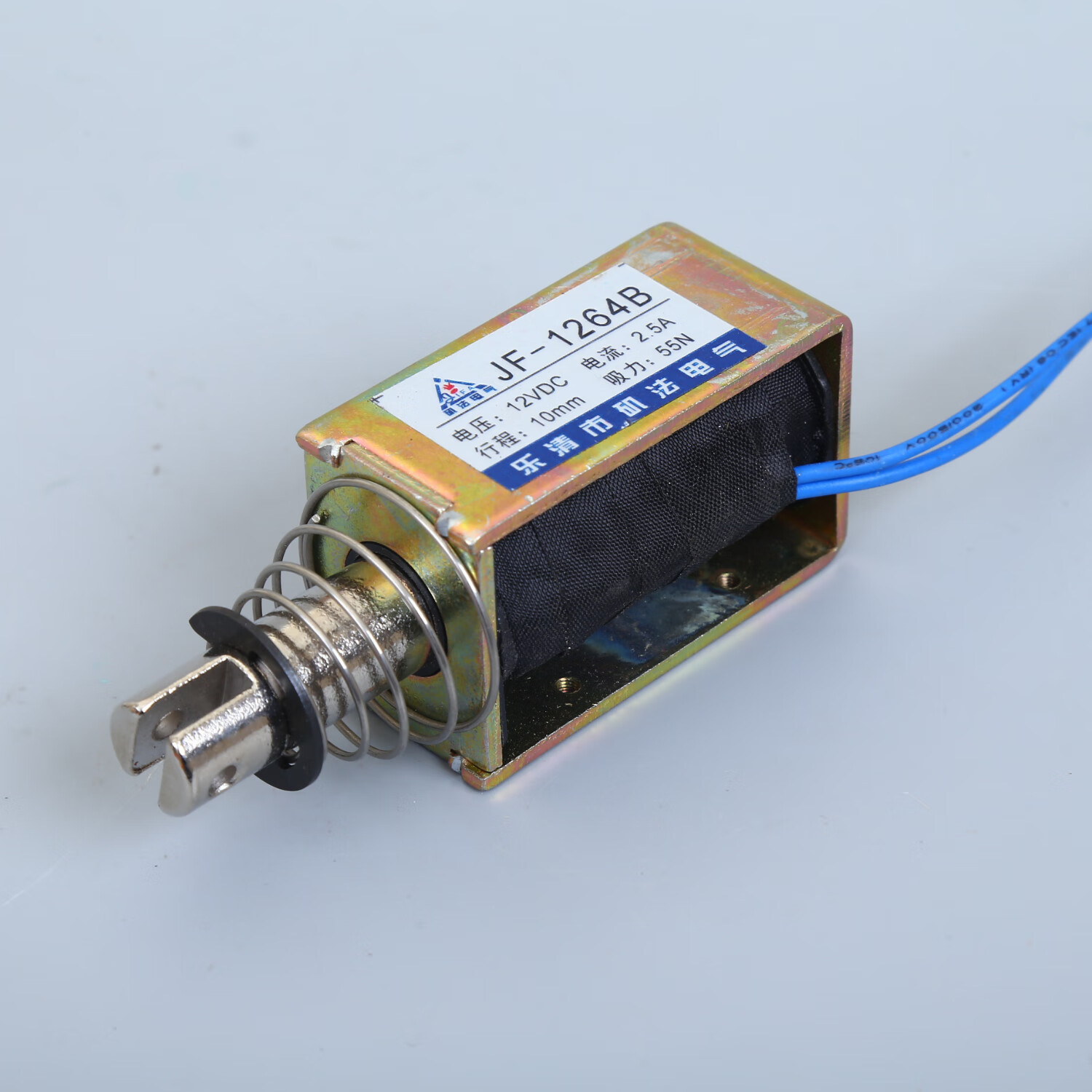 1264b直流电磁铁jf-1264牵引框架式电磁铁12v 24v
