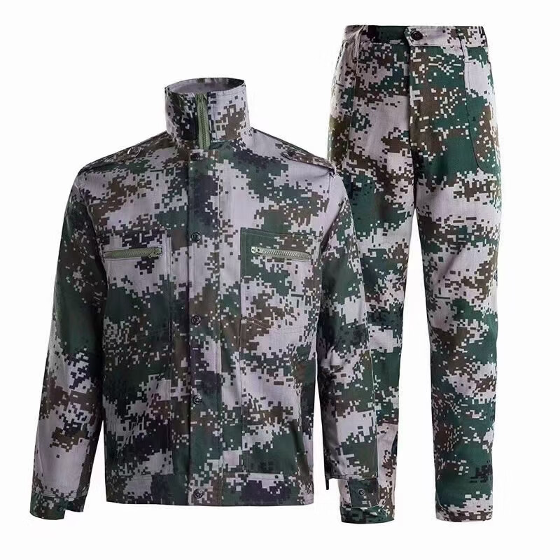 [专营店正品]军训迷彩服套装大学生迷彩军训服高中生男军训迷彩服套